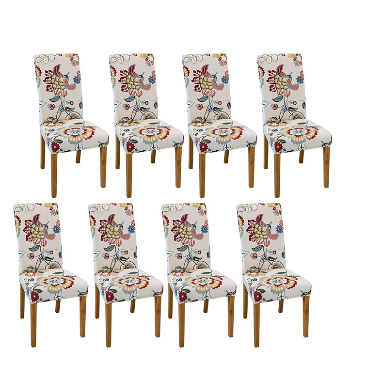 Rosalind Wheeler Box Cushion Dining Chair Slipcover Wayfair